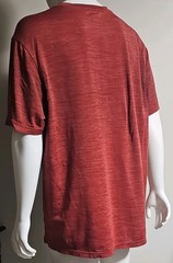Men’s Short Sleeve T-Shirt Heather Brick Red