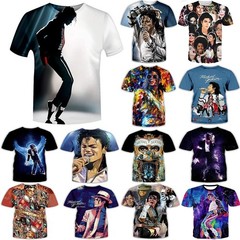 Mens Retro Music Graphic T Shirt Casual Streetwear Summer Short Sleeve Tee