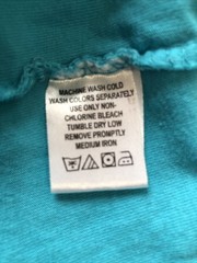 NWOT KingSize Shrink-Less Aquamarine Blue Tank Top 4XL 100% cotton