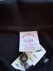 NWT Brooks Brothers Golden Fleece Stretch Supima Long-Sleeve Polo Shirt Size L