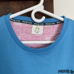 NEW 2024 Paris Summer Olympics Official Merchandise T-Shirt Size Large Blue