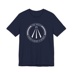 Awen Symbol Graphic with Mind Body Spirit Text T-Shirt | Celtic Unisex Tee