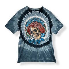Liquid Blue T Shirt Mens Size Large Grateful Dead Tie Dye Indie Rock Band Hippie