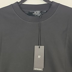 NWT Represent Men’s Initial Oversized T-shirt Black Sz S Retail $90
