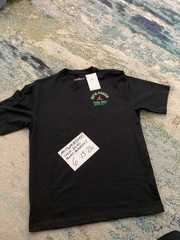 NWT Nike Air Jordan Graphic MJ’s Pizza 23 Black T-Shirt Men’s Sz S FREE SHIP