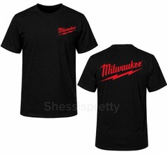 Milwaukee Style Mechanic T-Shirt 100% Cotton | Work Shirt Men | Milwaukee drill