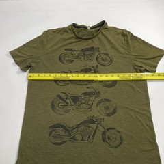 CLOCK HOUSE Mens Regular Fit Graphic T-Shirt XL Cotton Green