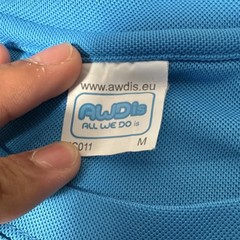 AWDis Edinburgh Scotland Graphic Blue Jersey T-Shirt Men’s Size M