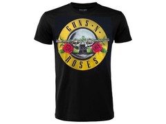 Guns N’ Roses Official Logo T-Shirt Jersey Original Black Rock T-Shirt