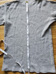 The Flat Head Gray Thermal LS Crew Neck T-Shirt – Size 40 (Fits Small)