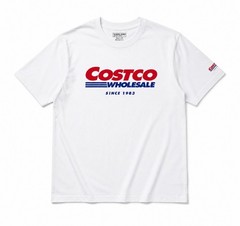 Costco Wholesale Unisex Logo Tee Black Withe Kirkland