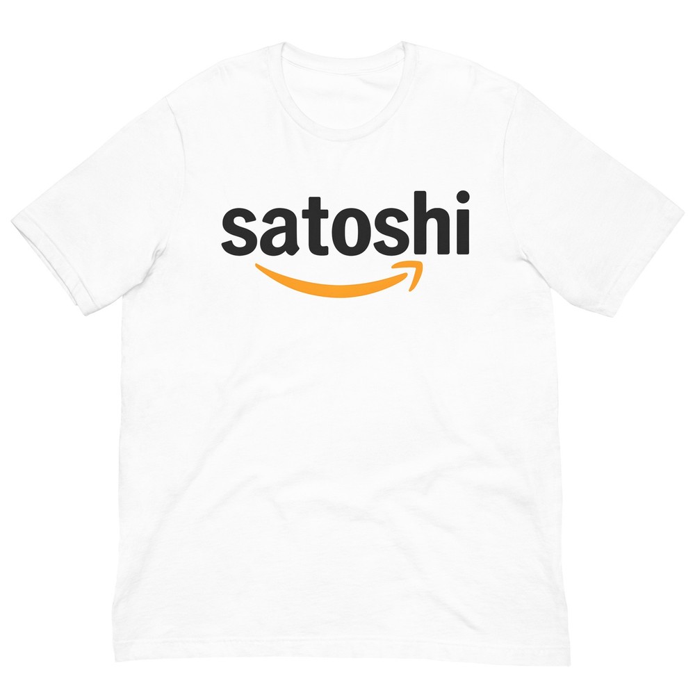 Bitcoin Satoshi Nakamoto Amazon Unisex t-shirt