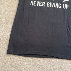 Of Mice & Men L Never Giving Up MMXV 2015 Graphic Band Tee T-Shirt Metalcore