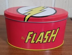 DC Comics Originals THE FLASH T-shirt Men’s Sz XXL Bioworld Collector Tin