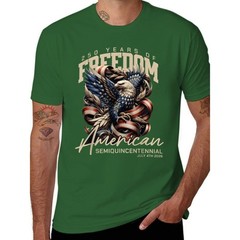250 Years of American Freedom Eagle Patriotic T-Shirt