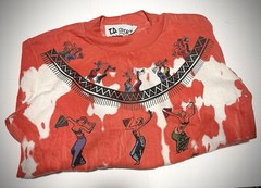 Vintage 90s Bolo Sport Embroidered Floral Red Crewneck Sweatshirt Womens XL