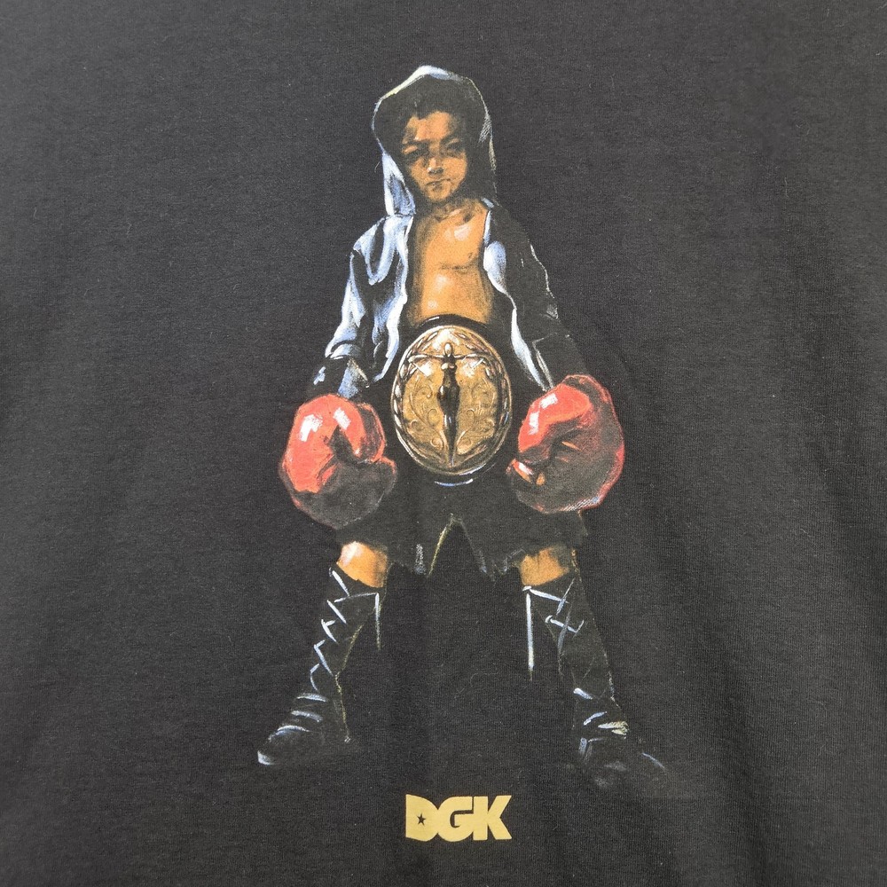 DGK Dirty Ghetto Kids TShirt Rocky Medium Skater Machine Wash