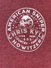 Howitzer Style Men’s T-Shirt Chris Kyle Trigger Military Grunt MFG