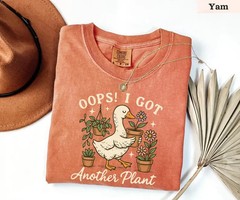 Funny Plant Mom Shirt Oops I Got Another Plant Tee Gardening Lover Gift