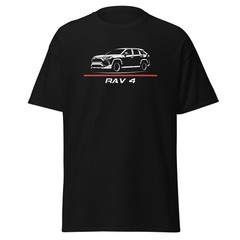 RAV 4 Modern Daily Commuter Bulletproof Utility SUV Graphic Tee T-Shirt Gift