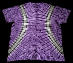 *New* 2XL – Sm Handmade Tie Dye, Violet Black Bender, Crew or V-Neck
