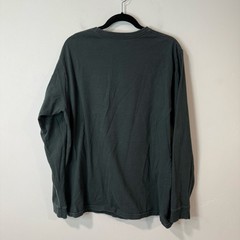 Patagonia Men’s Shop Sticker Long-Sleeve Tee Graphic Logo Dark Green Large