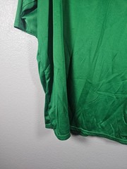 Reebok Men’s Hydro Move Athletic Green White Short Sleeved Shirt Size XL