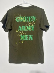 UNIQLO x PIXAR Men Size XS Toy Story Green Army Men Plastic Toy Soldiers Shirt