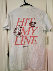 Outrank Hit My Line Men’s Small Tie Dye Short Sleeve T-Shirt.