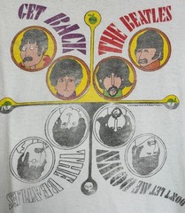 The Beatles T-Shirt Fits XL 24×28 Get Back Don’t Let Me Down Boxy Reprint 2019