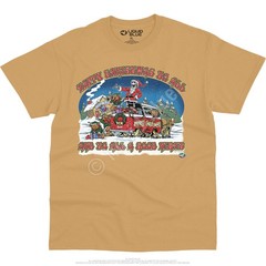 Happy Christmas T-Shirt Liquid Blue