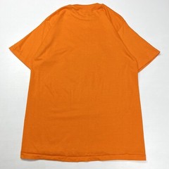 Vtg 80s Hanes Syracuse University Puff Print Mens Shirt L Orange College USA