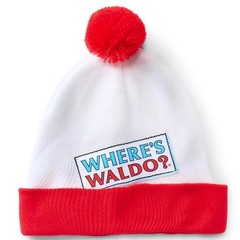 Where’s Waldo T-Shirt Men’s Costume Dress Up Tee and Beanie Set