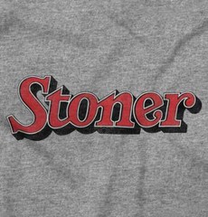 Stoner Smoker Weed Marijuana Pot 420 Gift Womens or Mens Crewneck T Shirt Tee