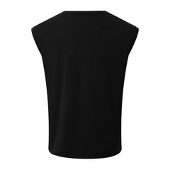 Men Vest Brand New Condition Loose Fit Polyester Fabric Regular Length