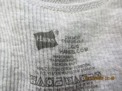 7 NWOT Hanes Men’s Gray Tank Ribbed Tank Top T-Shirts Size Large FREE SHIP