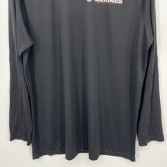 USMC Marines Long Sleeve T-Shirt Men’s Size XL Black Moisture Wicking USA NWOT