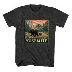 Yosemite National Park Shirt Half Dome Souvenir Shirt Stamp Outdoor Wildlife Tee