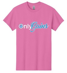 Only Gains Gym Workout Fitness BodyBuilder Mens T-Shirt USA New Graphic Gift Tee
