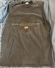 Vtg 2000 y2k Harley Davidson Men’s XL SLEVELESS bike