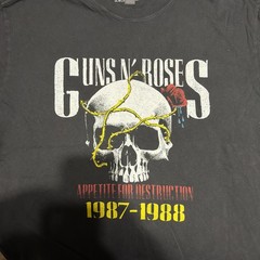 Large Guns And Roses Tee