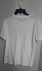 Allegiant True To Form Mens Crew Neck T Shirt Pocket Tee Size L White Beachy