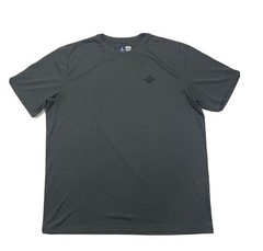 Chubbies Mens Short Sleeve Dark Grey Recycled Polyester Logo Shirt Size 2XL