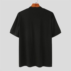 Mens Mock Turtleneck Pullover T-Shirt Tops Casual for Slim Fit Tops Tee