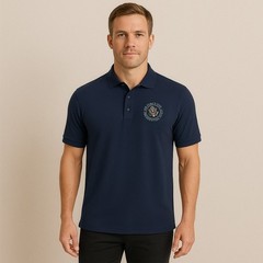 Air Force One VVIP Presidential Guest Polo Shirt Navy Blue