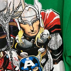 Marvel Comics Shirt Mens Large Wolverine Captain America Y2K Streetwear Tee