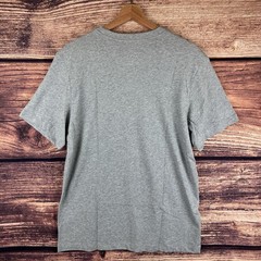 Nike Dri-FIT Men’s Swoosh Graphic T-Shirt Gray Black Logo M CZ9724-063 NWT