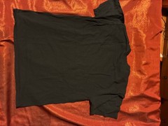 GildanShirt Mens L Black MADE BY GOD Graphic Short Sleeve Screen Print Logo