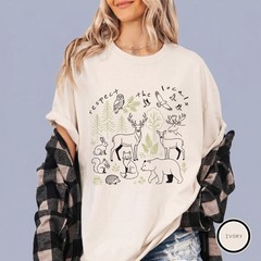 Comfort Colors Respect The Locals Shirt, National Park Tee, Camping T-Shirt