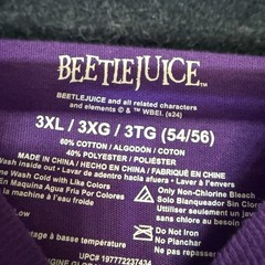 Beetlejuice Big Face Logo Men’s 3XL T-Shirt